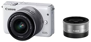 Amazon | Canon ミラーレス一眼カメラ EOS M10 ダブルレンズ
